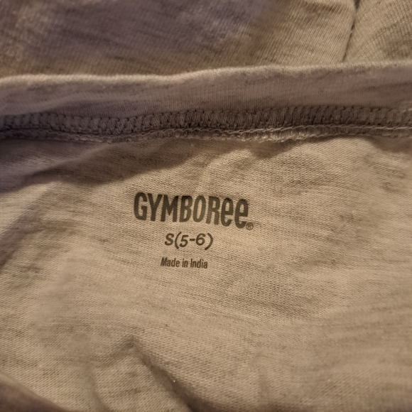 Gymboree girls size small or 5/6 gray donut shirt - Picture 3 of 4